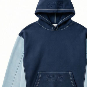 Sudadera Extra Grande Aura Recovery Premium MALUZA INDUSTRIES, Estilo Urbano Invernal, 100% Algodón Felpa, Ecológica, Resistente al Viento - Product Image 2