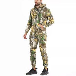 Vêtements de chasse en plein air Tronyond, veste à imprimé jungle, combinaison camouflage, sweat à capuche en polaire pour la pêche et la chasse, ensemble de survêtement - Product Image 4