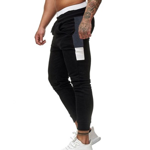 Joggers atléticos ajustados para hombre, nuevos diseños, pantalones de chándal Cargo, ropa de calle informal, pantalones de entrenamiento de gimnasio con función antiarrugas - Product Image 3