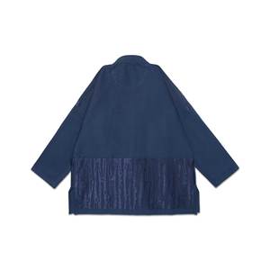 Chaqueta y Pantalones de Algodón Twill Color Azul Marino Perla de Primera Calidad, 450 GSM, Kimonos 2026 - Product Image 3