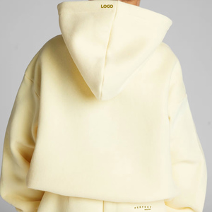 PERFECT INDUSTRY 2026 Ensemble de vêtements pour filles couleur crème, ensemble sweat à capuche et pantalon de survêtement, survêtements unisexes pour enfants, ensembles de jogging, pulls - Product Image 3