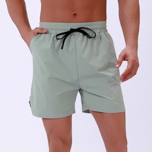Shorts sur mesure en gros, shorts de sport pour hommes de haute qualité, tissu en maille respirant, taille élastique, style streetwear, logo OEM, usine - Product Image 4