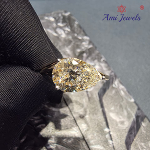 Elegante Anillo de Compromiso de Oro Amarillo Sólido de 9K con Diamante Certificado por IGI, Anillo de Boda Minimalista con Acabado Brillante para Fiestas y Uso Diario - Product Image 1