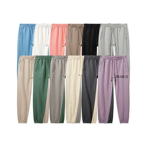 Pantalon de survêtement épais OEM, pantalon de survêtement empilé pour marques de streetwear, vente en gros, faible MOQ, pantalon de survêtement extra long - Product Image 1