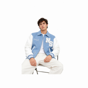 Custom Logo High Quality Chenille Embroidery Patchwork Streetwear <b>Winter</b> Bomber Letterman Men <b>Leather</b> Varsity <b>Jacket</b> for Men - Product Image 2