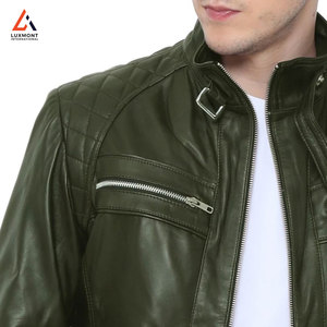Men <b>Leather</b> <b>Jacket</b> With Classic Design And <b>Long</b> Sleeve Suitable For Casual Or Formal Use Winter <b>Jacket</b> - Product Image 5
