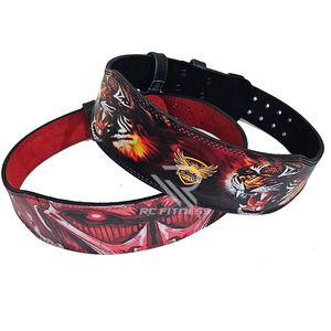 Ceinture de musculation RC Fitness en cuir pleine fleur 13 mm avec boucle à levier réglable, ceinture de soutien dorsal pour Strongman, fabricant en gros - Product Image 6