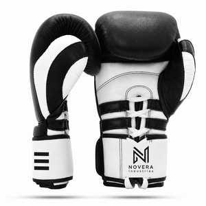 Gants de boxe en cuir sur mesure - Respirants, durables, imperméables, couleurs et logos personnalisés NOVERA INDUSTRIES - Product Image 2
