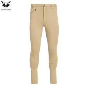 Men Equestrian Riding Breeches Premium Skinny Fit <b>Stretch</b> Polyester Spandex Blend Durable Horse Riding Training Competition - Product Image 6
