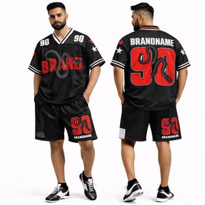 ชุดเสื้อและกางเกงอเมริกันฟุตบอลคุณภาพสูง ระบายอากาศได้ดี ชุดกีฬาแบบสั่งทำพิเศษสำหรับทีม เหมาะสำหรับการฝึกซ้อมและการแข่งขัน - Product Image 1