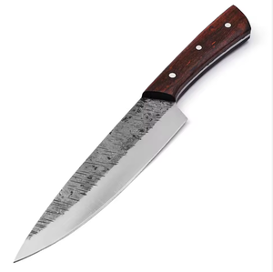 Couteau de Chef Artisanal Premium LEGACY BLADES en Acier Carbone, Manche en Bois, Écologique, Tranchant comme un Rasoir, Compatible Lave-Vaisselle, Design Moderne - Product Image 1