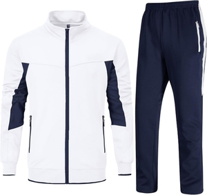 Survêtement en polyester et coton de haute qualité, respirant, décontracté, pour hommes, vêtements de sport actifs, logo personnalisé - Product Image 6