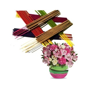 Handmade Aromatic Rose and Jasmine Incense <b>Sticks</b> Made From Seeds for Home and Temple Use and use for all religious function - Product Image 2