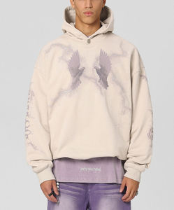 Sweat-shirt à capuche oversize élégant, confortable et chaud en coton, parfait pour les hommes, les femmes, les adolescents et les jeunes adultes - Product Image 2