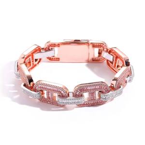 Custom 925 Sterling Silver Lab Grown Diamond Luxury Tennis Bracelet Hip Hop Jewelry for <b>Men</b> Women Export Price - Product Image 5