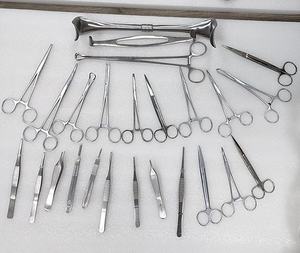 Juego de 72 Instrumentos Básicos de Ginecología, Manual, Acero Inoxidable Alemán, Estándar Internacional MOL, Base Quirúrgica, por Dentavex - Product Image 2