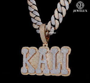 Nouvel Arrivage Pendentif Hip Hop Premium Iced Out Plaqué Or Argent 925 Bijoux Tendance Vente en Gros Inde au Meilleur Prix - Product Image 2
