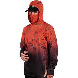 OEM High Performance Waterproof UPF 50 Spandex/Polyester Hooded Fishing Hoodies for Men-New Arrivals Comfortable & Breathable - Product Image 1