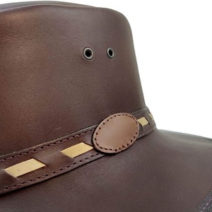 Sombreros de Vaquero de Diseño Más Reciente 2026, Estilo Nuevo, Uso Diario, Sombreros de Vaquero de Cuero Genuino para Exteriores - Product Image 5