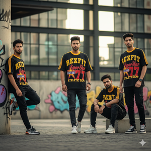 Camisetas de Verano 2025 Nuevas Personalizadas de Alta Calidad 100% Algodón para Hombre, Camiseta con Estampado Digital, Letras Vintage, Lavado, Corte Recortado - Product Image 2