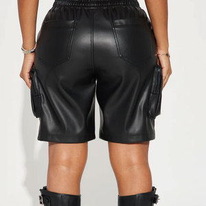 Shorts en jean pour femmes, respirants, à séchage rapide, 100% coton, taille élastique, imprimés sur mesure, 180g, personnalisables, haute qualité, tailles sur mesure - Product Image 4