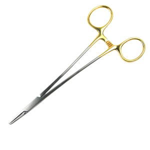 High Quality Manual Surgical Instruments Needle Holder Stainless Steel Lock and Services Available By <b>Blush</b> Surgical - Product Image 4
