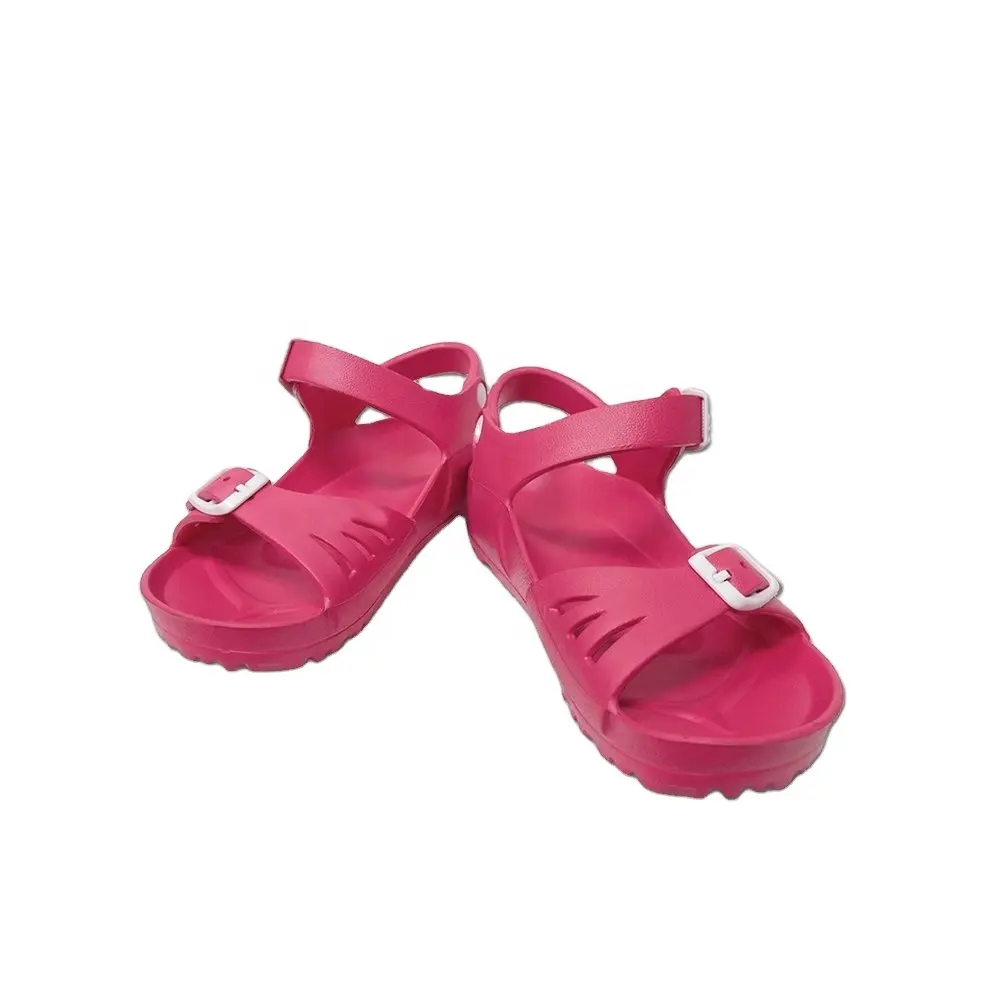 Outdoor EVA Comfortable Adjustable Strap Sandals Slippers for Adult and Children EVA Foam Shoe Sole Slipper