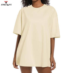 Camiseta de Verano para Mujer, Cómoda, Elegante, Corte Regular, Manga Larga, Diseño Sólido Informal, Tallas Grandes, Ecológica, 100% - Product Image 3
