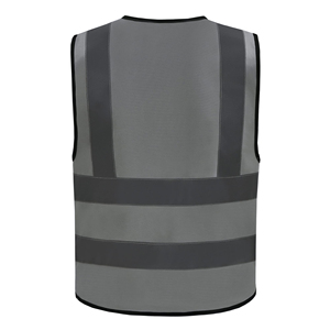 Chaleco de Seguridad de Malla para Verano, Material Reflectante de Alta Visibilidad, Ligero, para Clima Cálido, Equipo de Protección para Obras de Construcción - Product Image 2