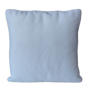 100% coton luxe décoratif bleu jeter housse de coussin maison canapé chambre Decore respirant amovible taie d'oreiller durable - Product Image 2