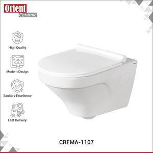 สุขภัณฑ์เซรามิกแบบแขวนผนัง ดีไซน์ตามสั่ง จำหน่ายทั่วโลก มีจำหน่ายจำนวนมาก ได้รับการรับรองมาตรฐาน ISO โถสุขภัณฑ์แบบแขวนผนังสำหรับขาย - Product Image 2