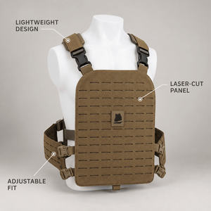 Chaleco de Entrenamiento con Peso de 20 kg con Panel de Corte Láser y Ajuste Ajustable para Entrenamiento de Fuerza - Product Image 2