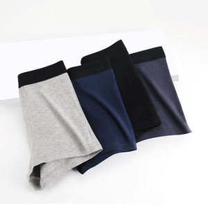 Calzoncillos Bóxer de Algodón Azul Marino para Hombre, Cómodos, Suaves, Transpirables, Tejidos, Lavables a Máquina, Lisos, de Prodigous International - Product Image 4