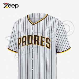 เสื้อเบสบอล XEEP รุ่นปรับแต่งได้ XC-BBU-14 แขนสั้น ระบายอากาศได้ดี ทรงสปอร์ต เหมาะสำหรับการฝึกซ้อมและการแข่งขัน ผลิตจากโพลีเอสเตอร์ สำหรับผู้ชาย - Product Image 2