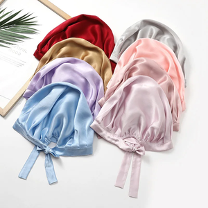 Bonnet 100% Soie pour Femme, Turban en Soie de Mûrier pour Cheveux, Bonnet de Nuit pour Dormir, Chapeau de Nuit Contre la Chute des Cheveux, Enveloppement Capillaire en Soie Naturelle Pure, Bandeau de Nuit - Product Image 4