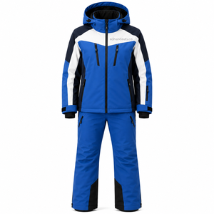 Traje de Esquí Personalizado OEM ODM para Hombre, Traje de Snowboard Impermeable, Chaqueta y Pantalones de Nieve Transpirables para Invierno, Ropa de Esquí para Exteriores - Product Image 6