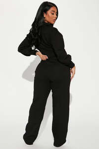 Conjunto de Sudadera con Capucha y Pantalones Acampanados con Pedrería para Mujer, Estilo Acid Wash - Product Image 5