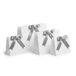 Cinta de Raso Satinado Gris Acero de 12 mm, Directo de Fábrica, 10 Rollos x 8 Metros, para Cajas de Regalo, Regalos Corporativos, Bolsas de Compras, Venta al por Mayor - Product Image 2
