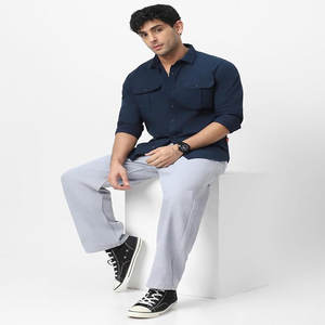 Camisas de manga larga informales personalizadas de alta calidad para hombre, moda transpirable antiarrugas para verano, venta al por mayor para adolescentes - Product Image 6