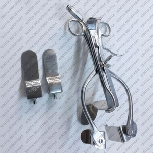 Ensemble d'opérations chirurgicales ALAN PARKS : Rétracteur anal avec lames et aspiration, Spéculum anal chirurgical en acier inoxydable, Instruments de proctologie CE - Product Image 4