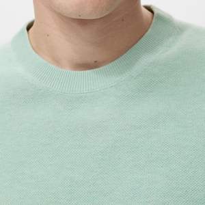 Camiseta de Punto Blanca Personalizada para Hombre, Estilo Veraniego, Simple, Holgada, 100% Algodón, Cuello Redondo, Manga Corta, OEM ODM - Product Image 2