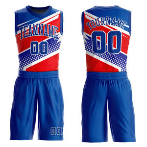 Unisex Adult Tank Top Shorts <b>Athletic</b> Fit Uniform Set Custom Sublimated Basketball Jersey Set Geometric Print Moisture Wicking - Product Image 2