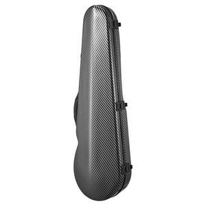 Custodia per violino da viaggio 4/4 full size, leggera e portatile, con igrometro integrato, fodera in peluche, doppia tracolla, in resistente pelle - Product Image 1