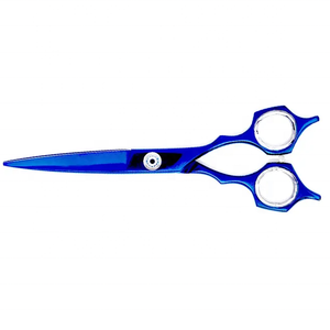 Ciseaux de coiffure professionnels en acier inoxydable à haute teneur en carbone et céramique de qualité A+ pour droitiers, vente en gros - Product Image 1