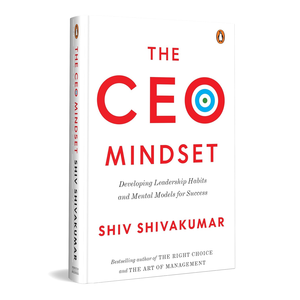 The CEO Mindset by Author Shiv Shivakumar <b>Paperback</b> Custom Softcover <b>Book</b> Printing - Product Image 1