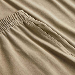 T-shirt et short en maille respirante à séchage rapide, de qualité supérieure, avec logo personnalisé, nouveau design, légers, style streetwear décontracté pour l'été - Product Image 6