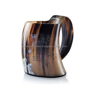 Most Affordable Drinking Horn <b>Mugs</b> for Party Decor Horn <b>Mug</b> for Beer Drinking Indoor Decor Unique Material Design Drinking <b>Mug</b> - Product Image 6