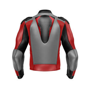 Veste de moto à manches longues en polyester haute performance personnalisable avec logo, respirante, coupe-vent, pour la course - Product Image 2