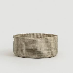 Cesta de suelo de hierba marina natural, cesta de almacenamiento hecha a mano, venta al por mayor, ecológica, hecha en Vietnam - Product Image 4
