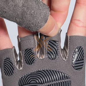 Gants de sport en cuir robustes pour la musculation, matériau durable, protection, sangle de poignet réglable, antidérapants, unisexes - Product Image 6